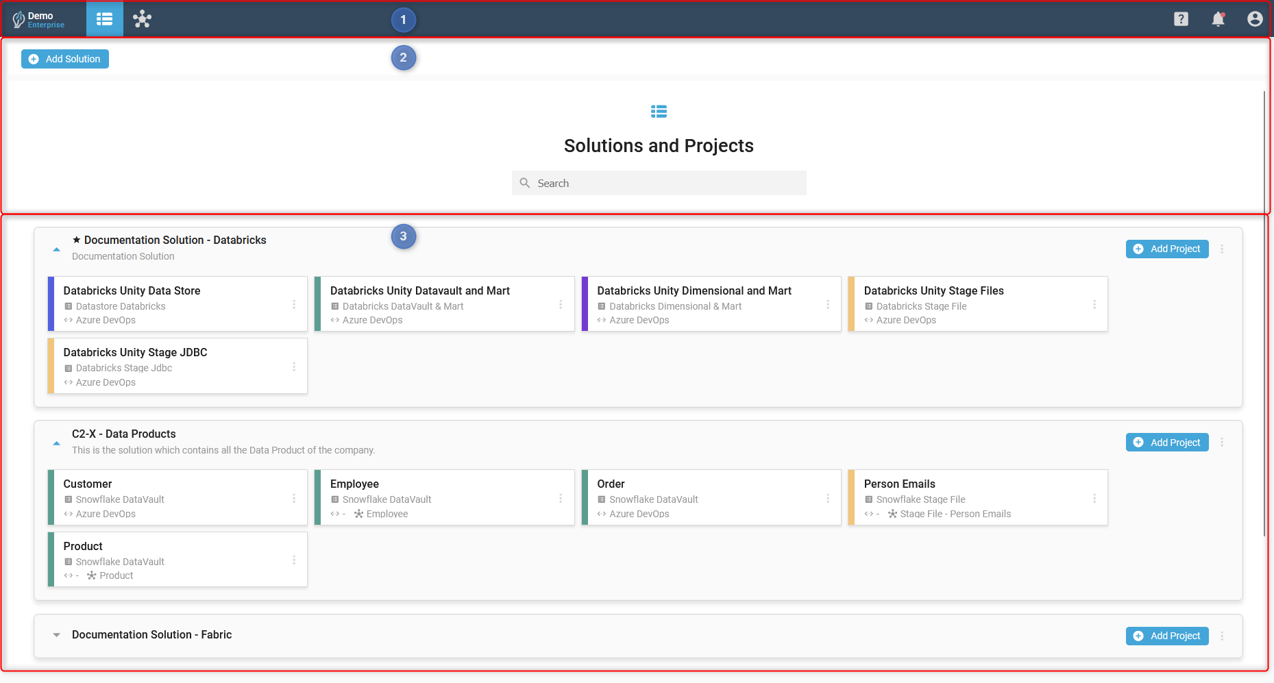 Understand Solutions and Projects overview