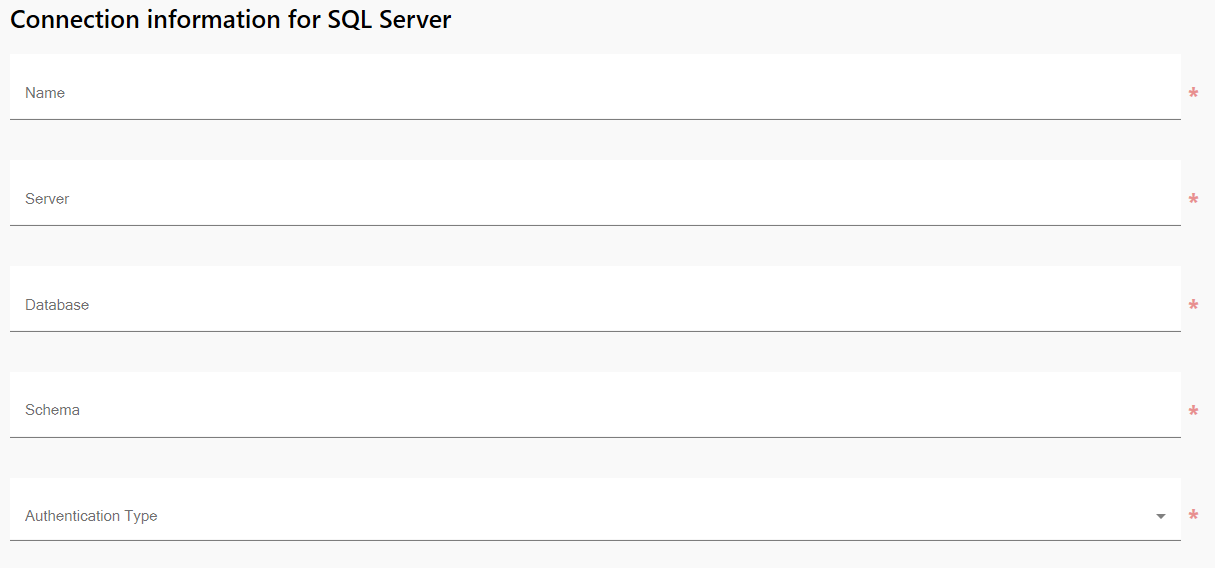 Discover a Microsoft SQL Server database
