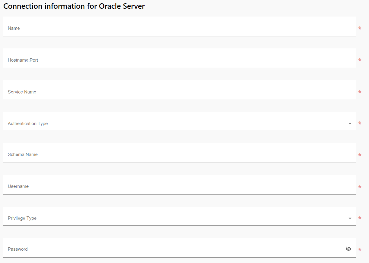 Discover an Oracle database